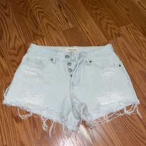 Pacsun mid rise shorts